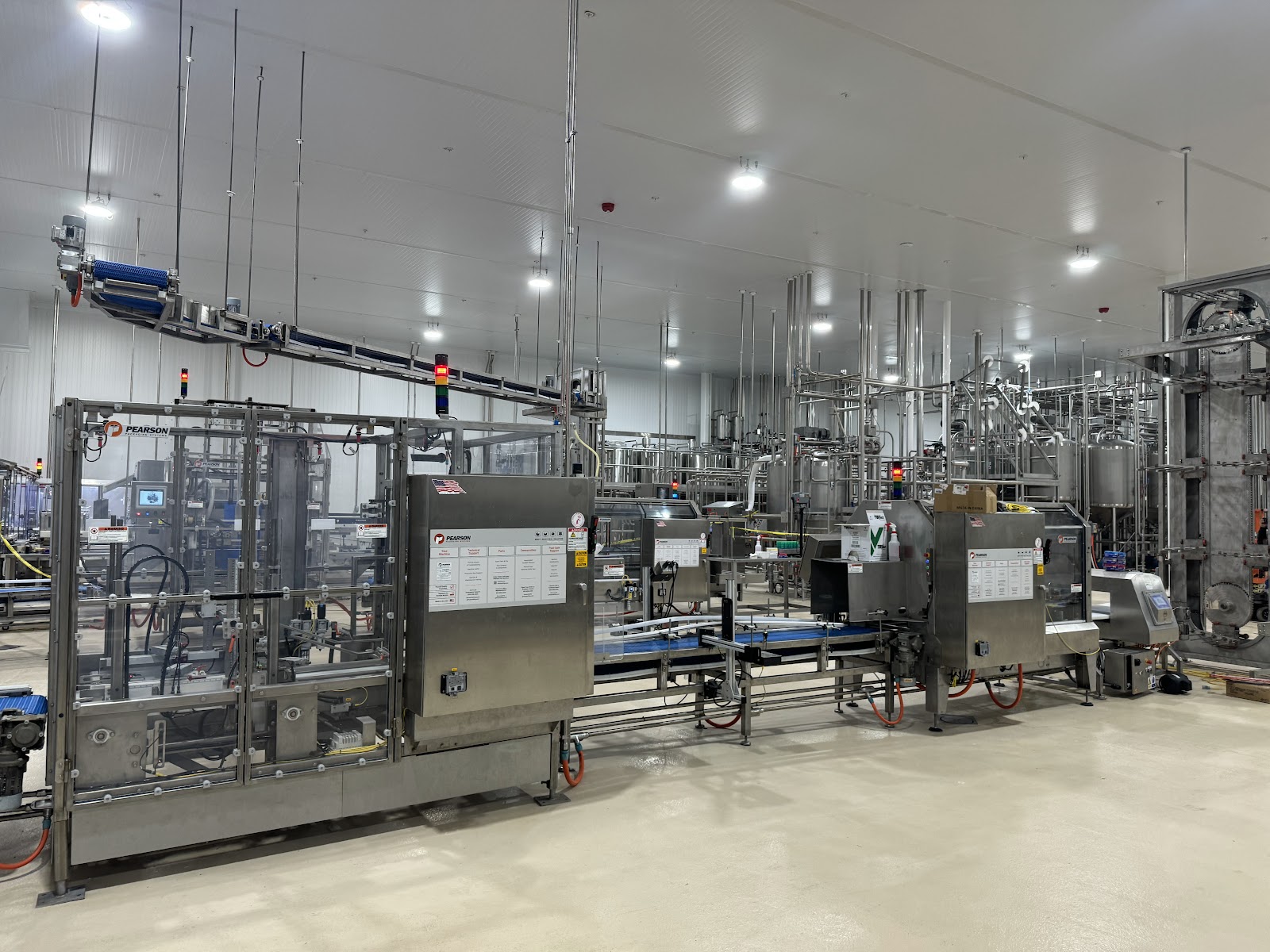 High-density cell infeed